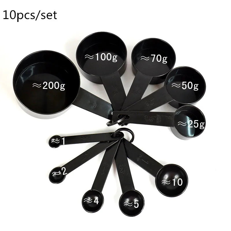 5/10Pcs Measuring Tools Kitchen Measuring Spoons Teaspoon Sugar Scoop Cake Baking Flour Measuring Cups Kitchen Measuring Spoons